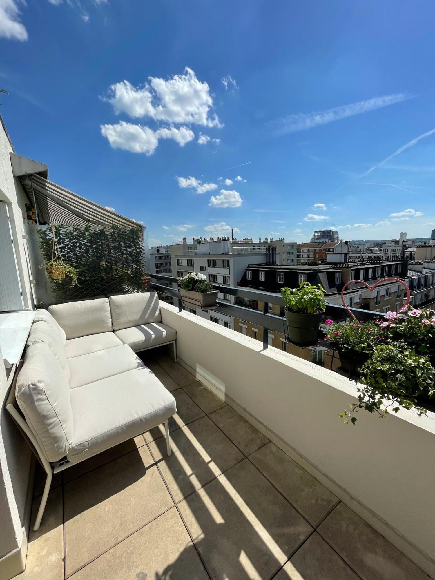 Home F8 - Terrace Paris'S View, Eiffel Tower Area Eksteriør bilde